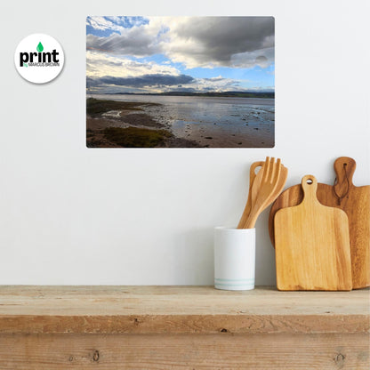 Exe Estuary Wall Art: Cloudscape Scene - Framed or Unframed