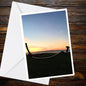 John O'Groats Sunset Greetings Card | Scotland Coast Card | Blank Scottish Card