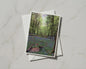 Bluebell Wood A6 Card, British Spring Forest Greeting Card, Nature Photography