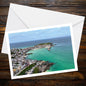 St Ives, Cornwall A6 Greetings Card – Drone Photography | Devon and Cornwall Drone Collection