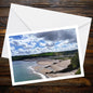 Cornwall Coastline A6 Greetings Card - Drone Photography | Devon and Cornwall Drone Collection