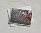 Japanese Maple Autumn Poster, Misty Forest Framed-Print, Red Leaves Wall Art, Fall Foliage Nature Photography Print, Dawn and Dusk