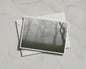 Misty Bluebell Wood Poster, Foggy Forest Landscape Framed-Print, Moody Trees Wall Art, British Woodland Nature Photography Print