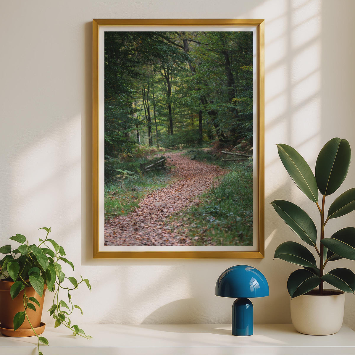 Autumn Forest Path Poster - image 2