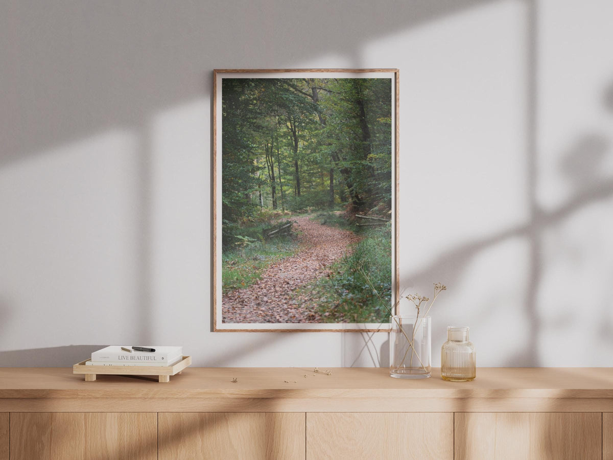 Autumn Forest Path Poster - image 4