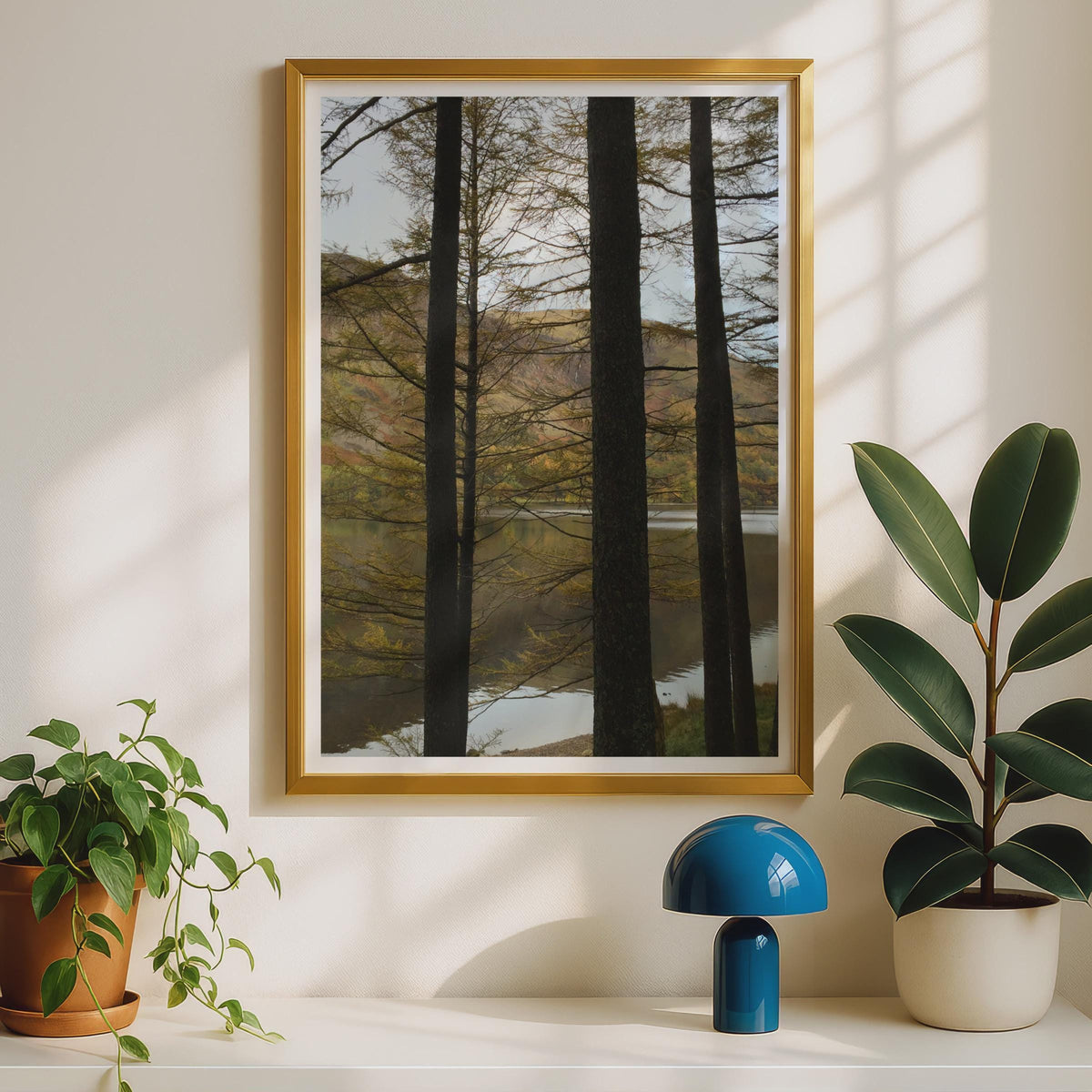 Autumn Forest Lake Poster - image 2