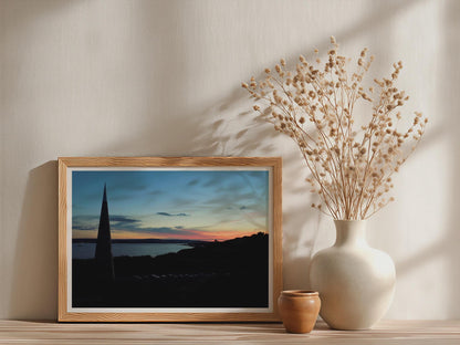 Coastal Sunset Poster mockup - Neutral_Mockup_Studio_509