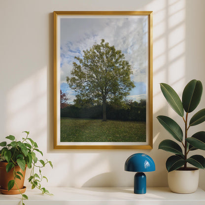 Autumn Tree Portrait Poster - image 2