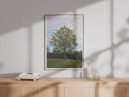 Autumn Tree Portrait Poster - image 4