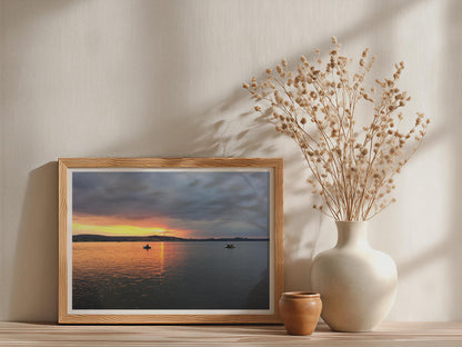 Sunset Landscape Poster mockup - Neutral_Mockup_Studio_509
