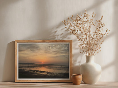 Estuary Sunset Landscape Poster mockup - Neutral_Mockup_Studio_509