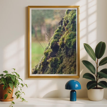 Mossy Tree Bark Nature Poster - image 2