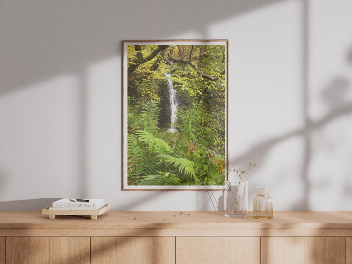Woodland Waterfall Poster - image 4