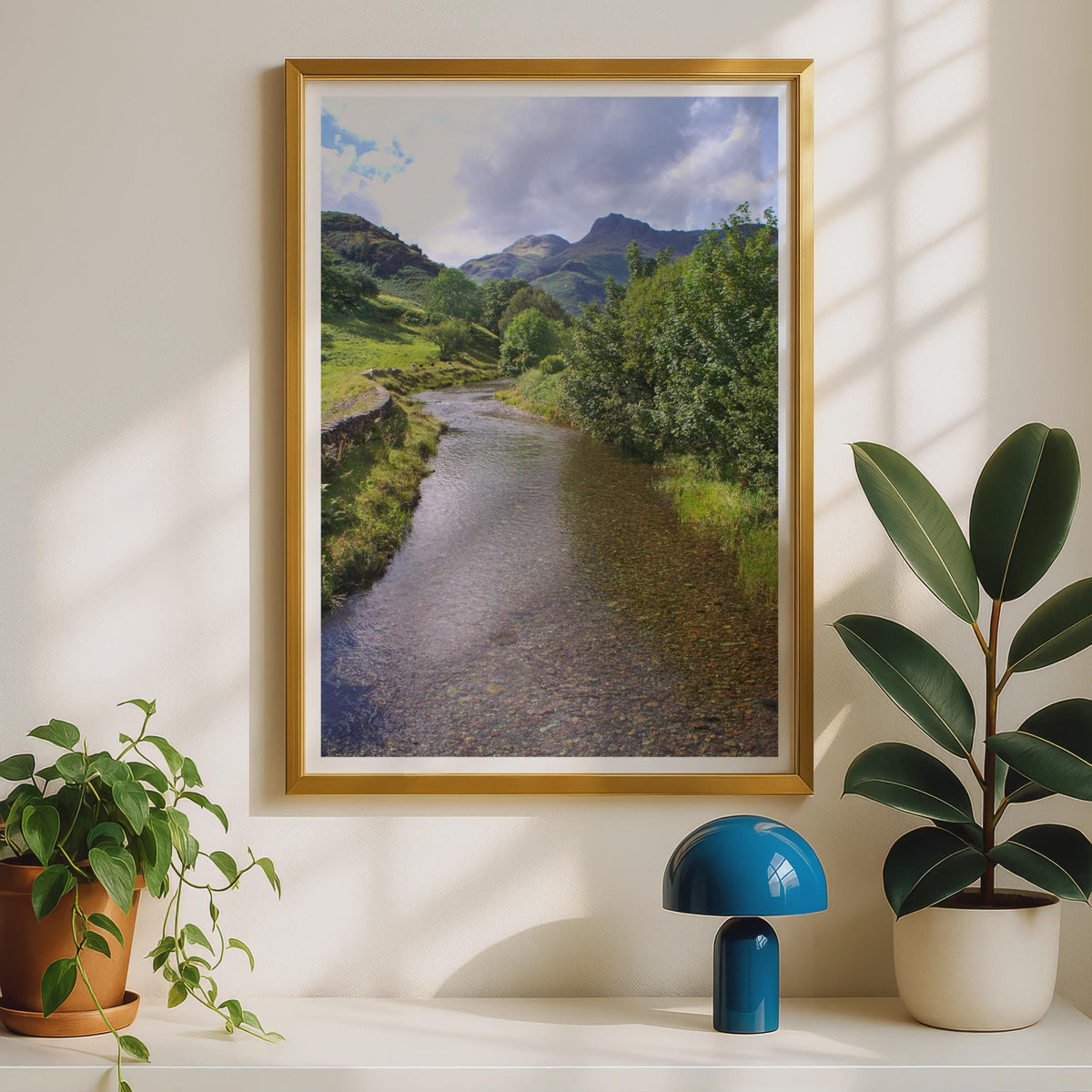 Lake District River Valley Poster - image 2
