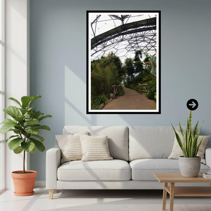 Eden Project Biome Print Botanical Garden Wall Art Nature Photography Inspired by Eden Collection