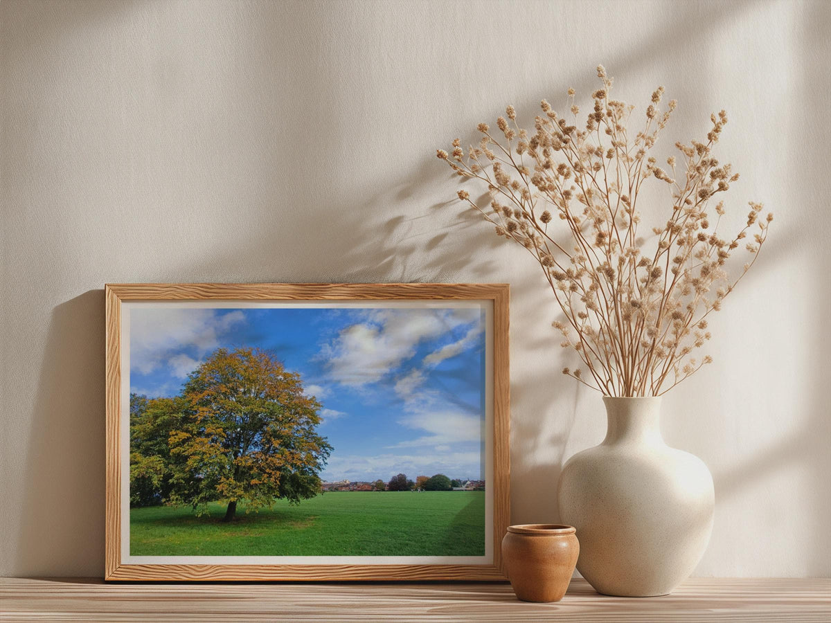 Autumn Tree Landscape Poster - image 3