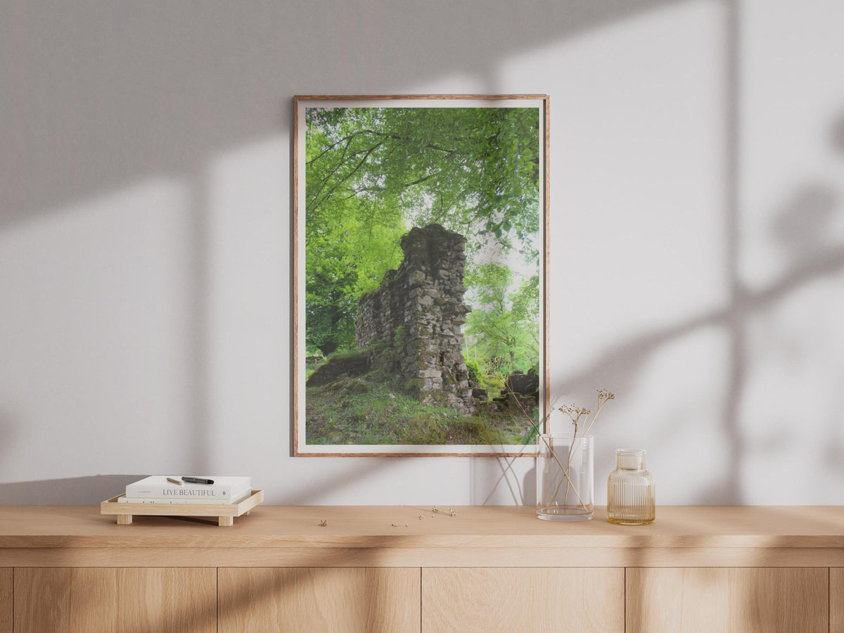 Ancient Stone Ruin in Forest Poster - image 4