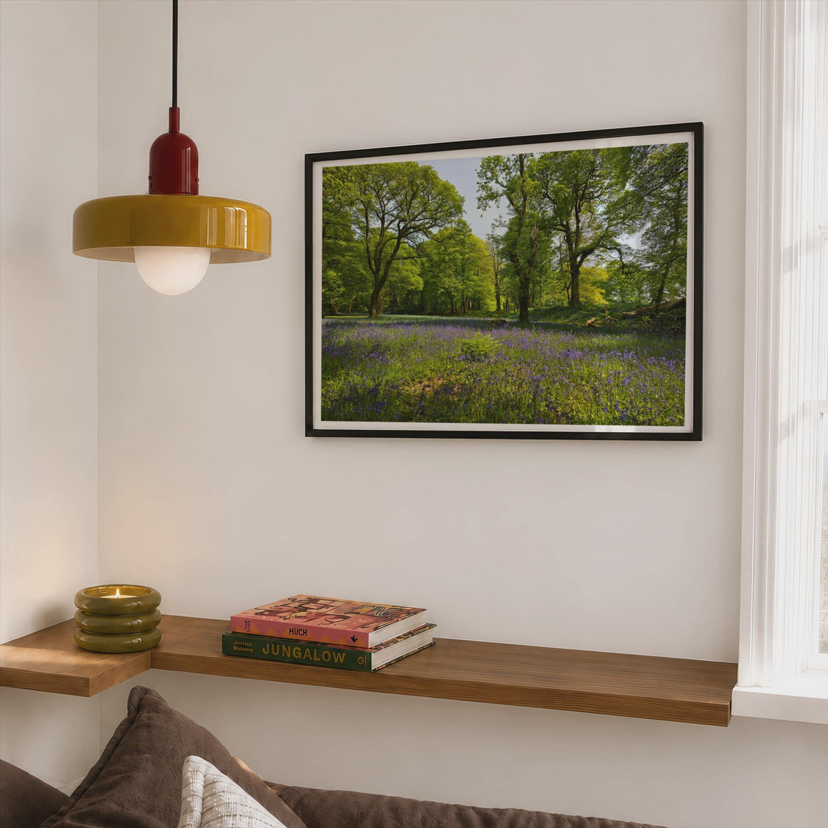 Bluebell Wood Landscape Poster - image 2