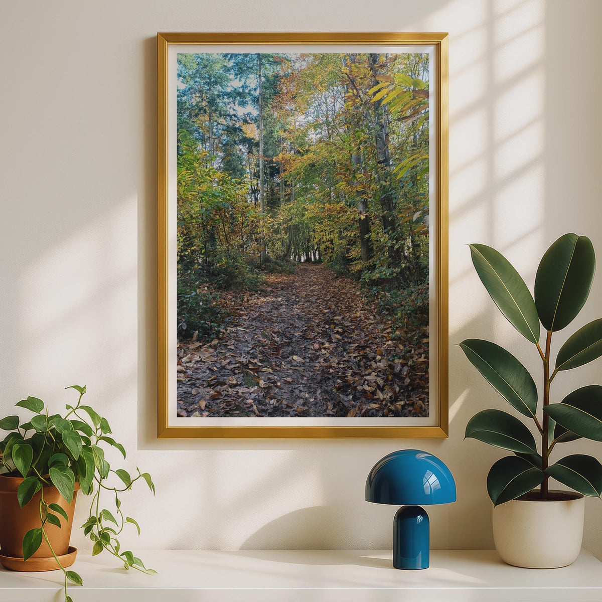 Autumn Forest Path Poster - image 2