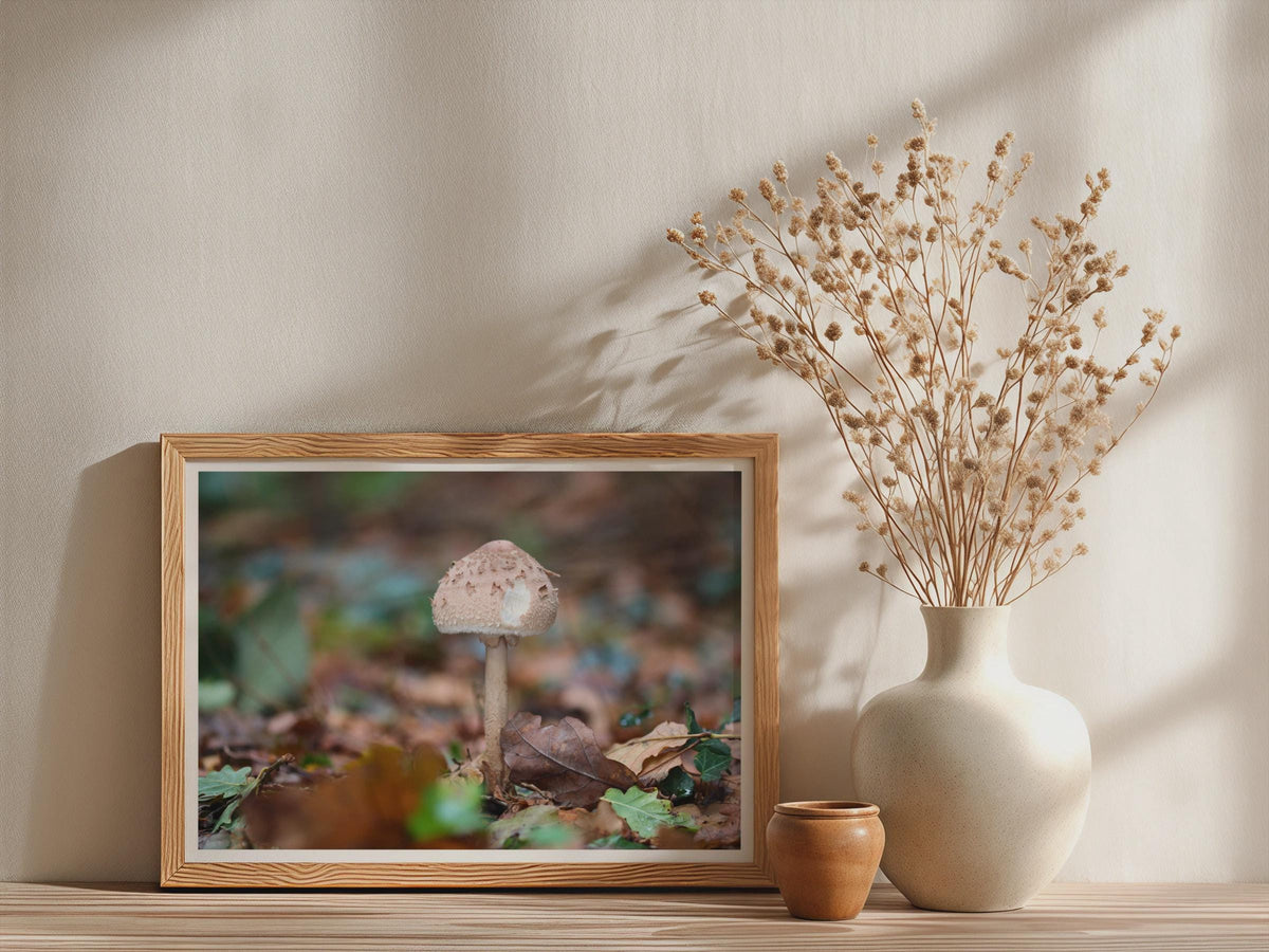 Fungi Woodland Poster mockup - Neutral_Mockup_Studio_509