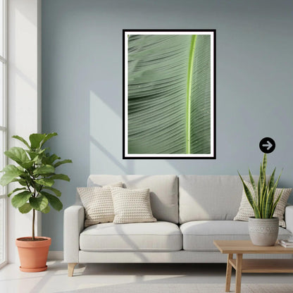 Banana leaf close-up | Eden Project Cornwall Wall Art Photography Print