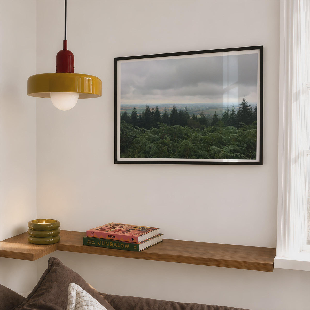 Dartmoor Trees Landscape Poster - image 2