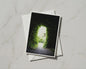 Secret Garden Arch Card, Green Leafy Tunnel, Enchanted Forest Path, Nature Greeting Card