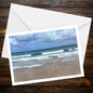 Towan Beach, Newquay, Cornwall A6 Greetings Card — Drone Photography | Devon and Cornwall Drone Collection