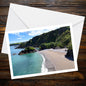 St Ives A6 Greetings Card - Drone Photography | Devon Cornwall Drone Collection