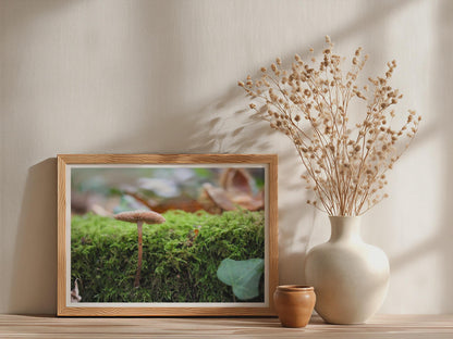 Fungi Mushroom Poster mockup - Neutral_Mockup_Studio_509