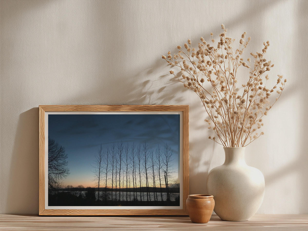 Dawn Dusk Landscape Poster mockup - Neutral_Mockup_Studio_509