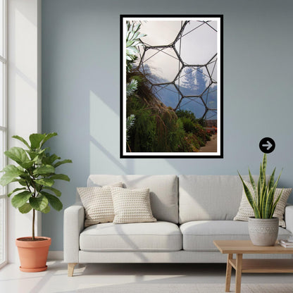 Eden Project Rainforest Biome Print Botanical Photography Nature Wall Art Inspired by Eden Collection