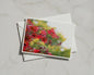 Japanese Maple Tree Poster, Red Acer Leaves Framed-Print, Botanical Wall Art, Autumn Foliage Nature Photography Print