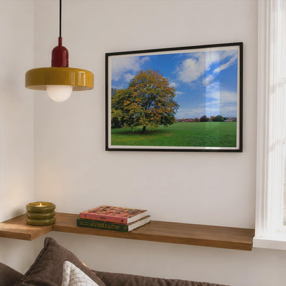 Autumn Tree Landscape Poster - image 2