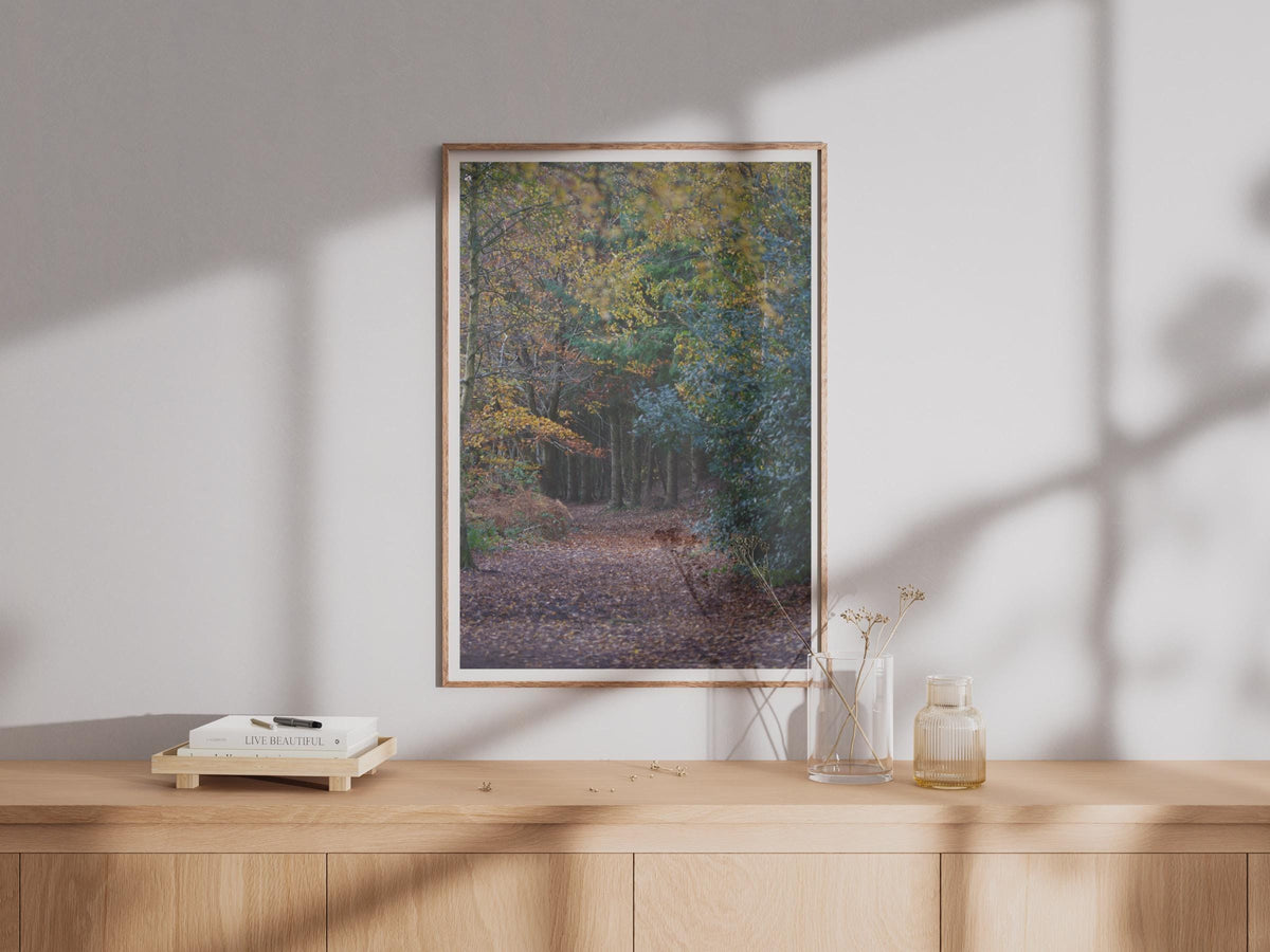 Autumn Forest Path Poster - image 4