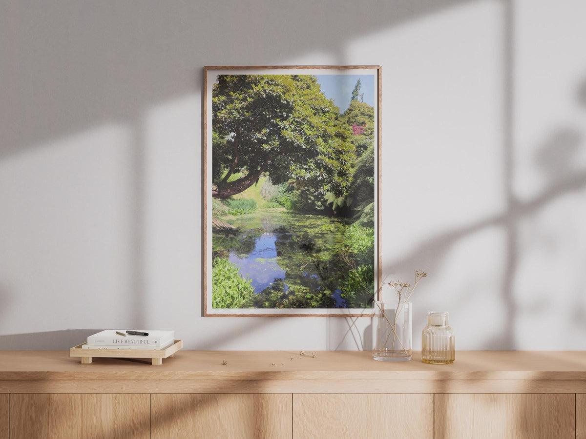 Botanical Garden Pond Print - image 4