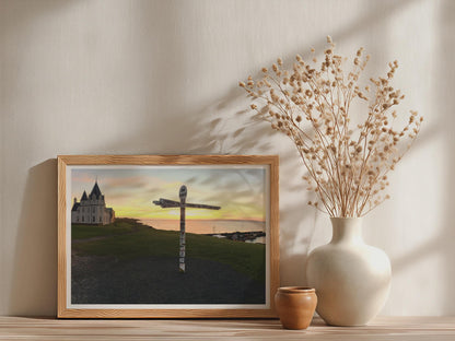 John O'Groats Sunset Poster mockup - Neutral_Mockup_Studio_509