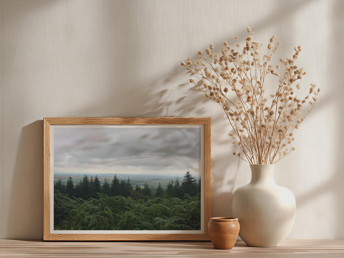 Dartmoor Trees Landscape Poster - image 3