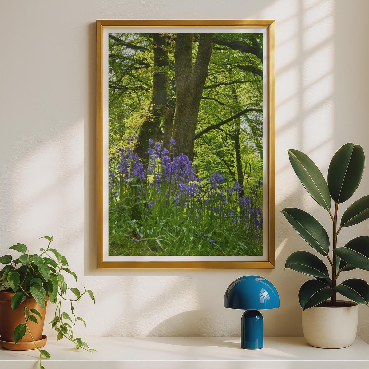 Bluebell Wood Photography Poster - image 2